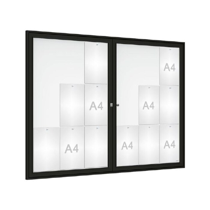 Tradition Double Door Outdoor Noticeboard