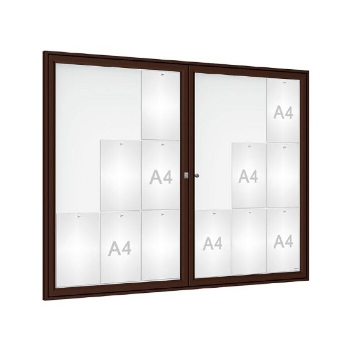 Tradition Double Door Outdoor Noticeboard