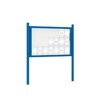Premium Post Mounted Outdoor Noticeboard