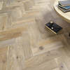 Lusso Novara Herringbone Smoked Grey Engineered Oak