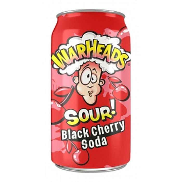 Warheads Soda Black Cherry 330ml