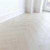 Icona Herringbone 6. 5mm Dutch White Luxury Vinyl Click Flooring