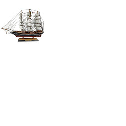 Cutty Sark Model Ship 2n - Handmade 65cm Fully Assembled Nautical Decor