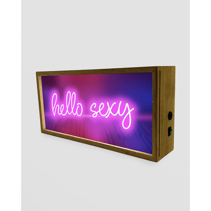Light Box Home Hello Sexy