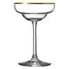 Gold Rim Coley® Crystal Glass Coupe 17cl