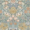 Ornamental Floral Wallpaper Aqua / Multi Holden 13880
