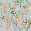 Floral Bird Trail Wallpaper Blue Grandeco A79303