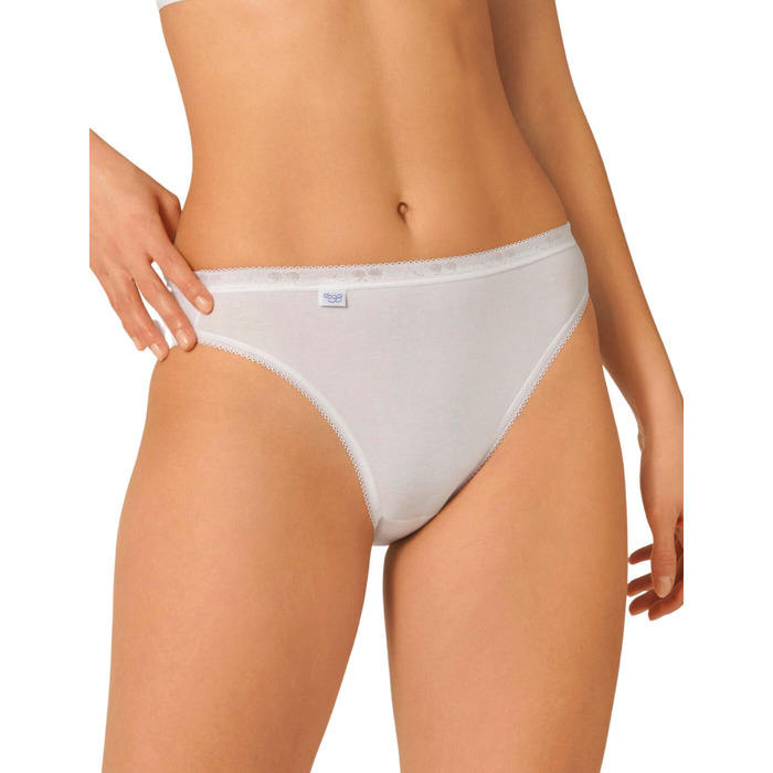 Sloggi Basic Tai Brief 3 Pack - White - XS - 8