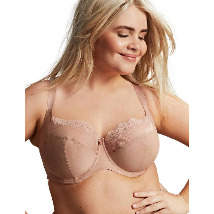 Sculptresse by Panache Esme Balcony Bra - Mocha Animal - 36GG