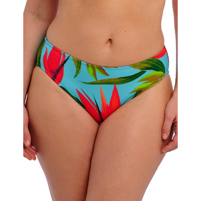 Fantasie Pichola Mid Rise Bikini Brief - Aqua - 2XL - 18