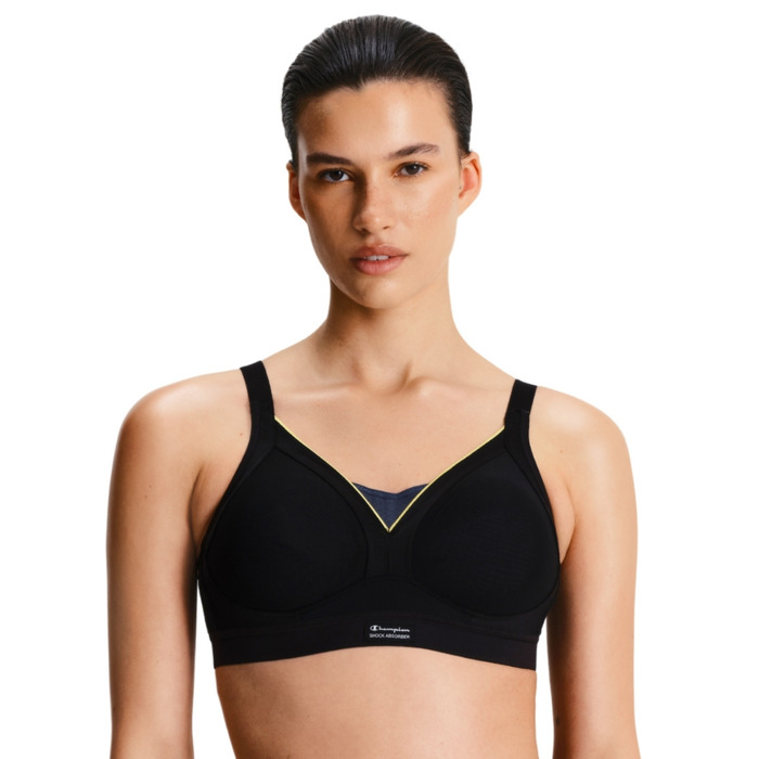 Shock Absorber Active Shaped Support Sports Bra - Black - 36F