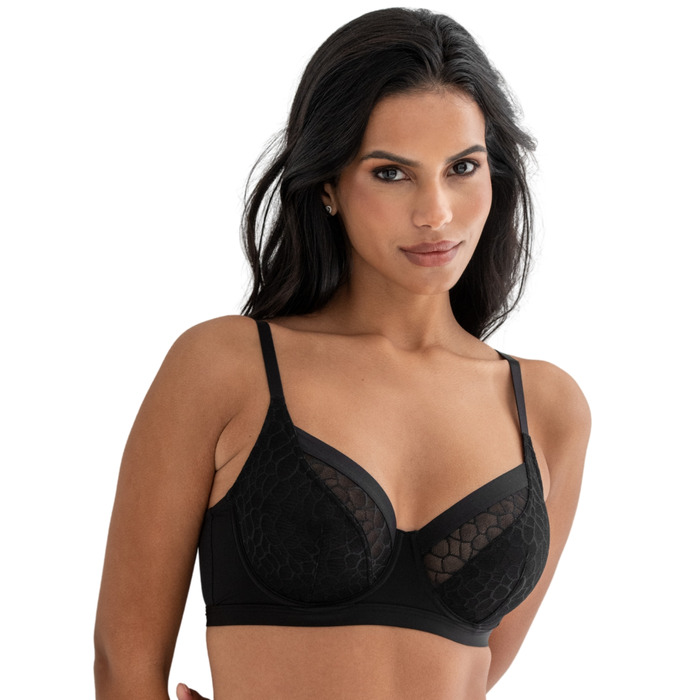 Pour Moi Geo Sculpt Underwired Bra