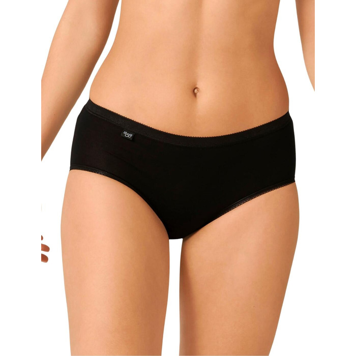 Sloggi Basic+ Midi Brief - Black - M - 12