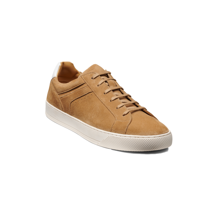 Skylar - Camel Suede White, 14. 5 / F / Rubber Sole