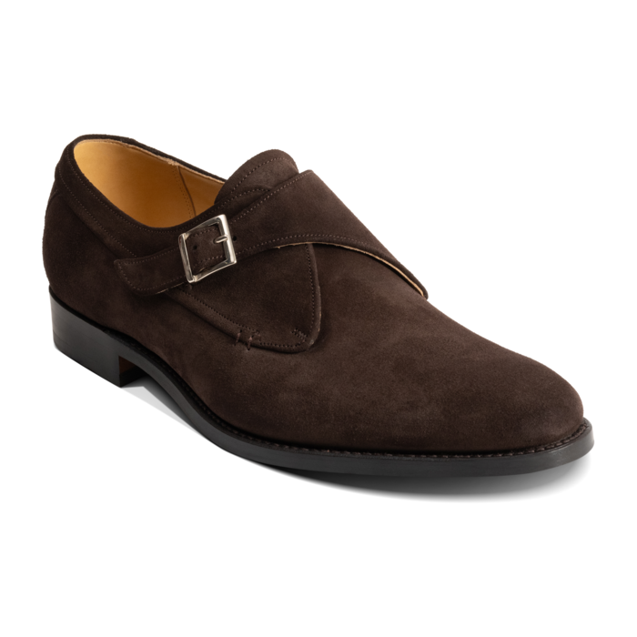 Brayton - Dark Brown Suede, 11. 5 / G / Composition Leather Sole
