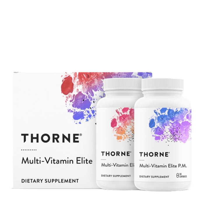 Multi-Vitamin Elite A. M. & P. M. (2bottles) 90 Capsules each