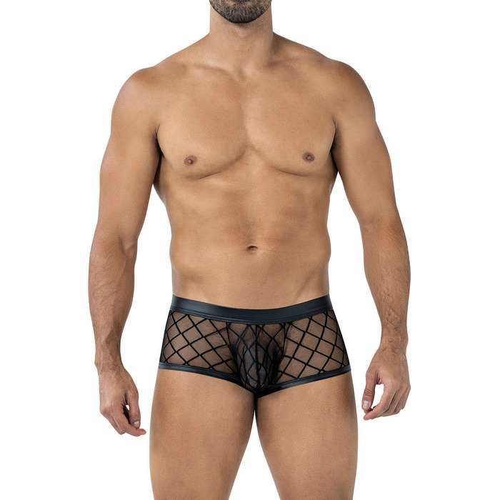 Cut4Men R4VAGE Black Web Sheer Trunk