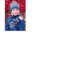 Pachamama Hexham Bobble Beanie Denim