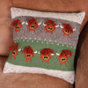 Pachamama Herd Of Highland Cows Cushion