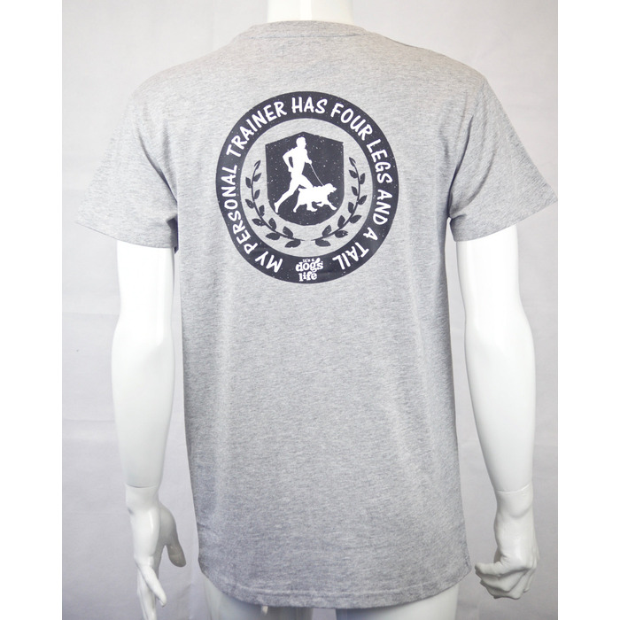 It's A Dogs Life My Personal Trainer Men's T-shirt S