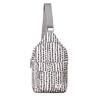 Roka London Willesden B Recycled Canvas Bag Linear Dot Large