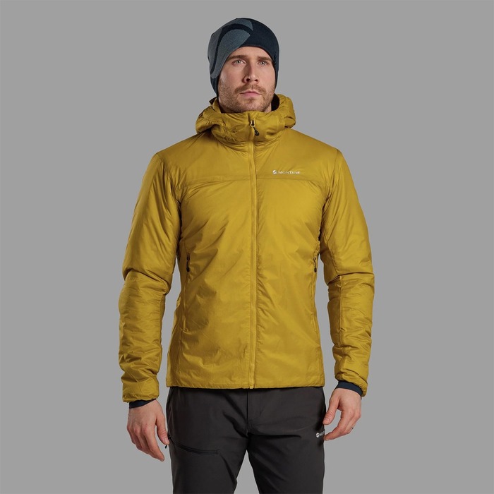 Montane Men's Fortes Lite Hooded Insulated Jacket Ginkgo Gold S
