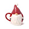 Scandi Christmas Gonk Ceramic Lidded Mug