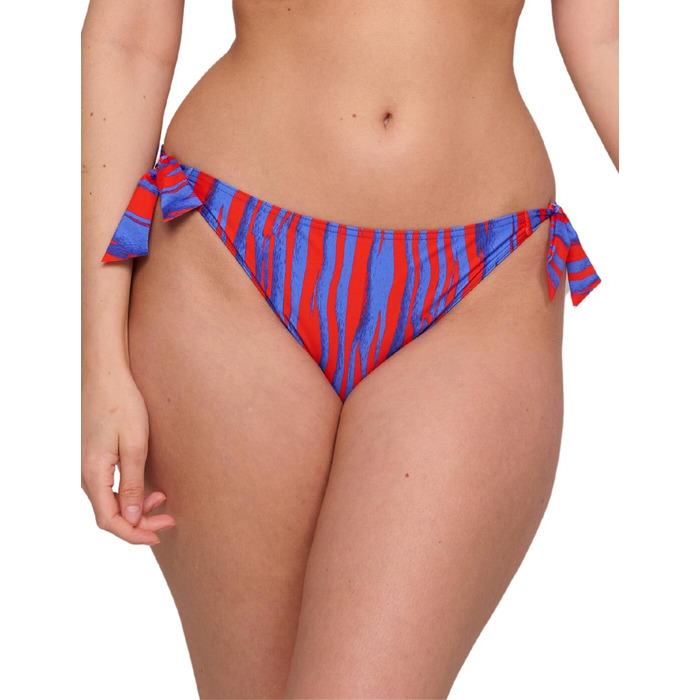 Prima Donna Swim Skudai Bikini Brief with Waist Ropes - Wild Stripes - XS - 8
