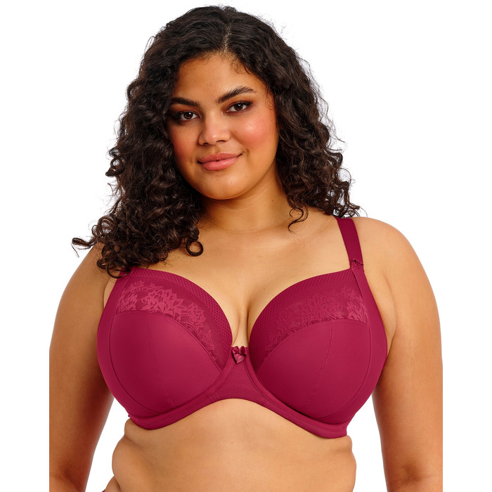 Elomi Nerina Underwired Plunge Bra - Rouge - 38JJ