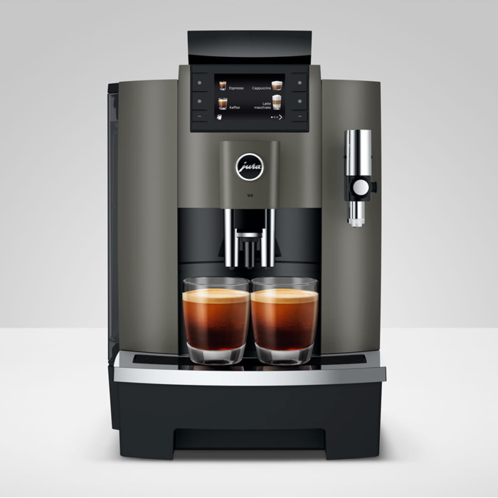Jura - W8 Dark Inox Professional Coffee Machine