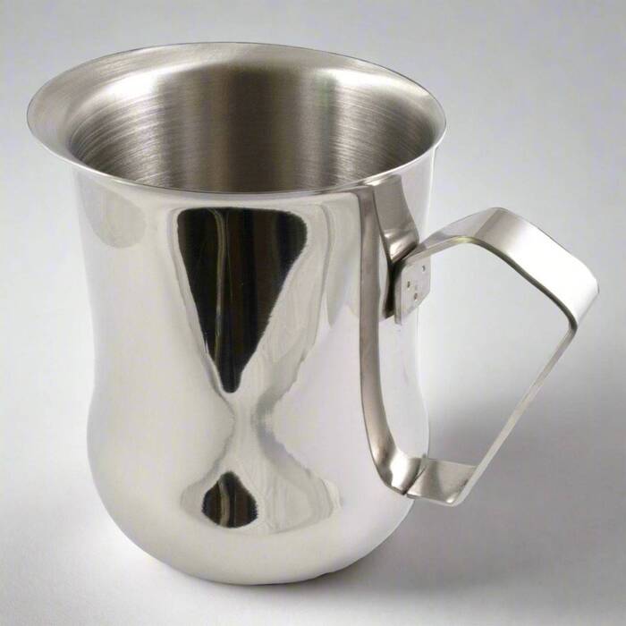 Yagua - Belly Milk Frothing Jug 1L - Latte Pitcher - Stainless Steel
