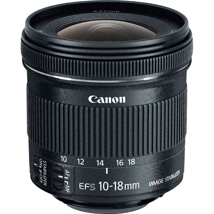 Canon EF-S 10-18mm f/4. 5-5. 6 IS STM Lens