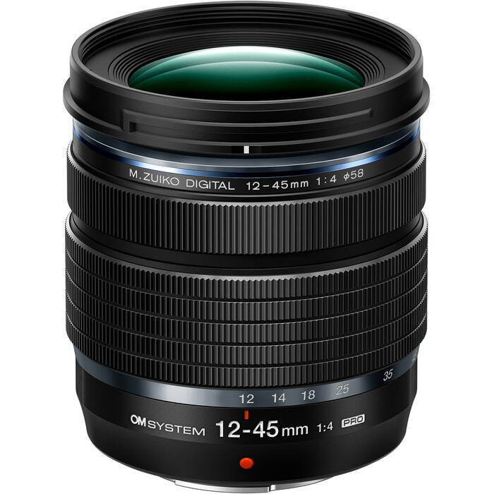 OM SYSTEM Digital ED 12-45mm f/4. 0 PRO Lens Black