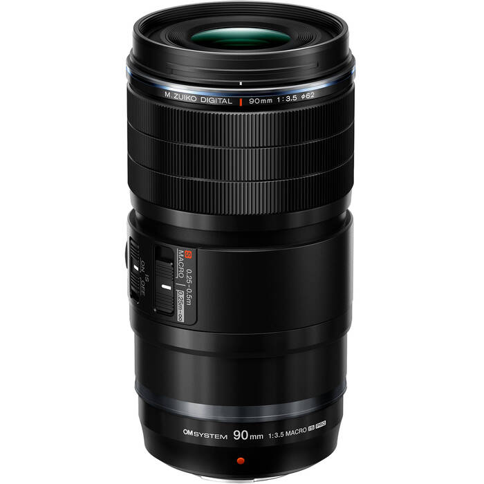 OM SYSTEM Digital ED 90mm f/3. 5 Macro IS PRO Lens