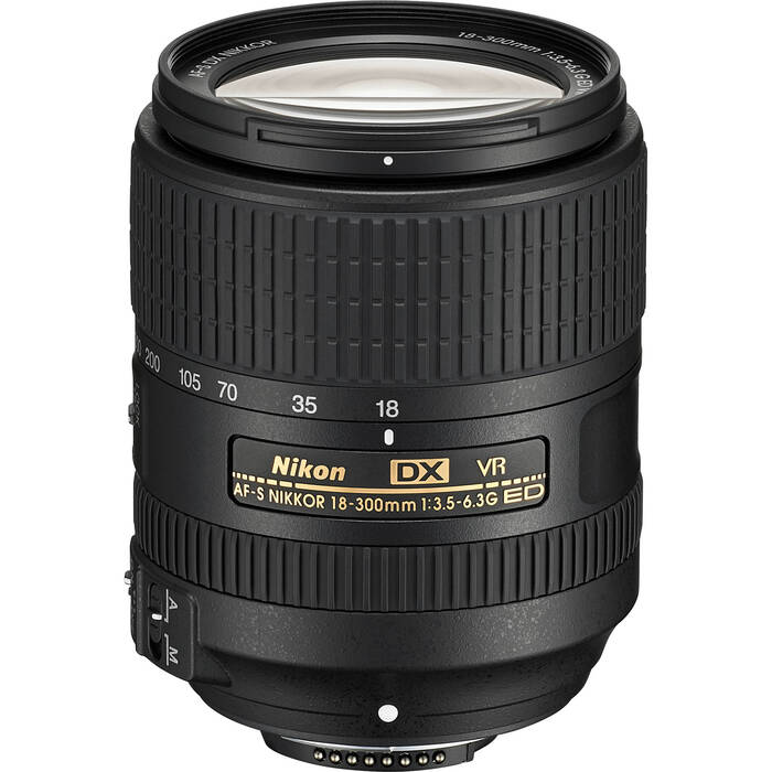 Nikon AF-S DX 18-300mm f/3. 5-6. 3G ED VR Lens