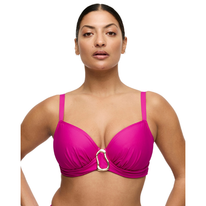 Prima Donna Uvita Full Cup Bikini Top - Deep Magenta - 36F