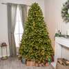 Clarendon Artificial Pre-Lit PE Christmas Tree 6. 5FT, 7. 5FT, 6. 5ft (2m)