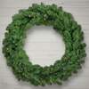 The Christmas Centre Evergreen 48in (120cm) Prelit Christmas Wreath with Warm White Battery Operated LED Lights