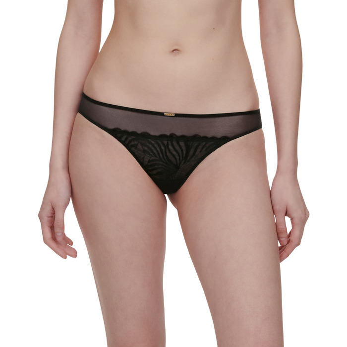 Chantelle Legend Tanga Brief - Black - L - 14