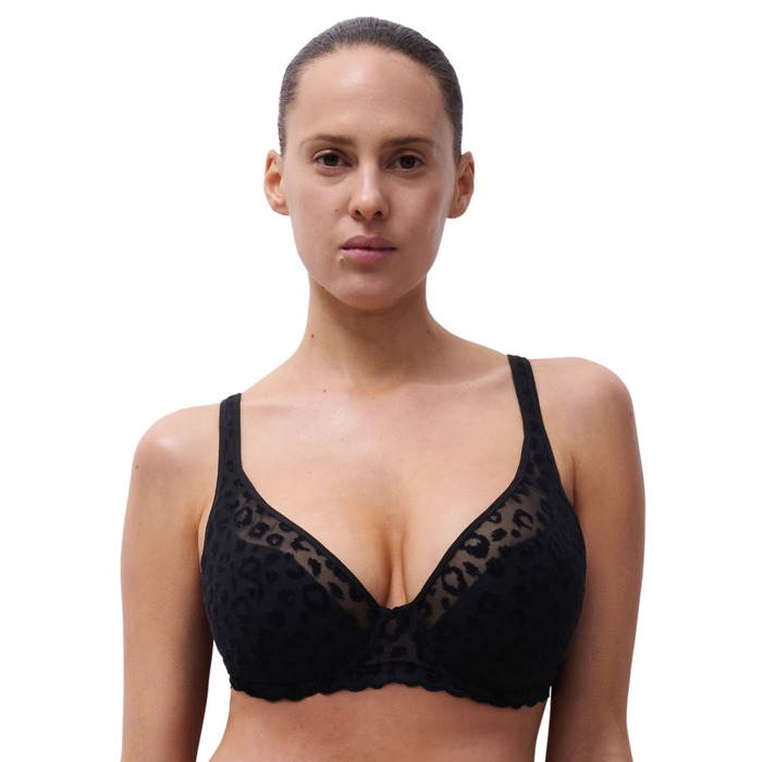Chantelle Girls Plunge Foam Bra - Black - 30D