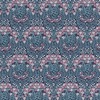 Sophia Floral Vinyl Wallpaper Blue / Pink Rasch 710038