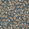 Acorn Trail Wallpaper Navy Blue Arthouse 100360AH