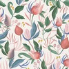 Still Bloom Wallpaper Cream / Pink AS Creation 79062-5