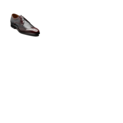 Salcombe – Burgundy Hi-Shine / Black Deer Skin