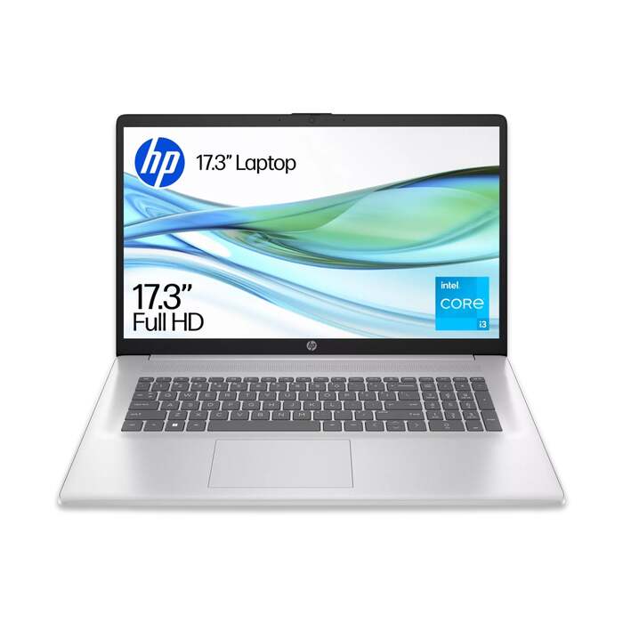 HP 17-cn3007na 17" Laptop - Intel Core i3, 8GB, 512GB, Silver