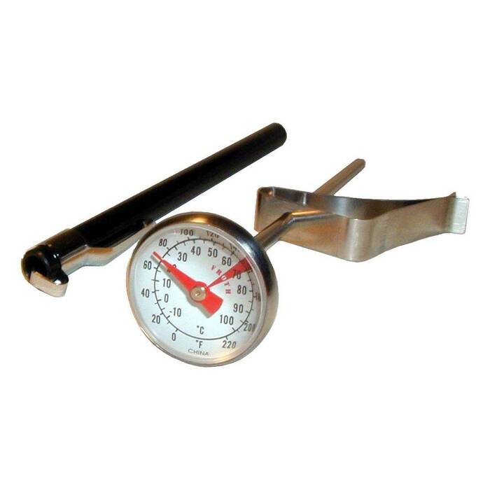 Yaguar - Economy Frothing Thermometer with Clip - Dual Dial