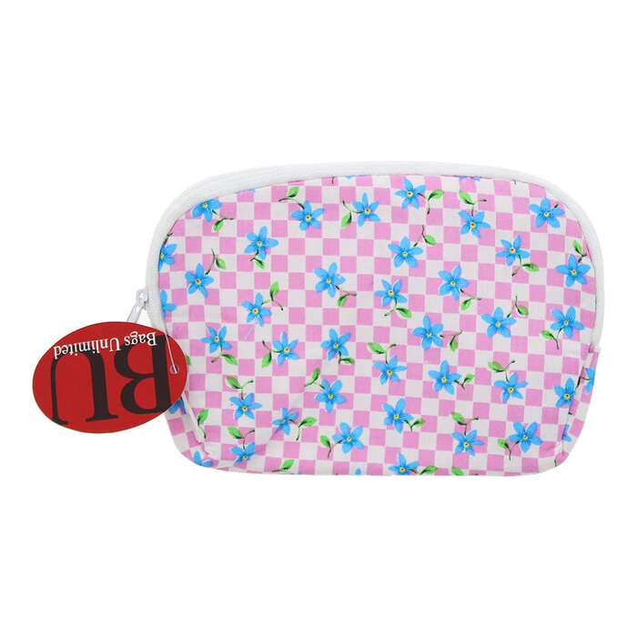 Bags Unlimited Vienna Small Zip Holdall and Cosmetic Bag-Bags Unlimited Vienna Small Cosmetic Bag