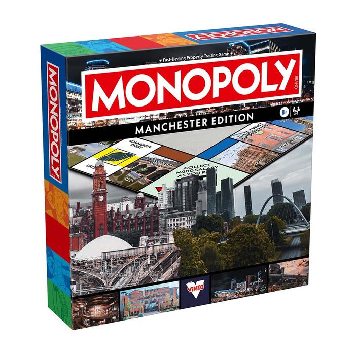 Manchester Monopoly Board Game