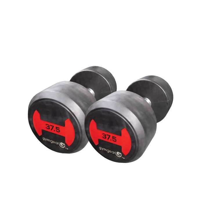 Gym Gear Rubber Dumbbells Pair's