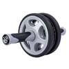 Fitness Mad TPE Duo Ab Wheel in Grey